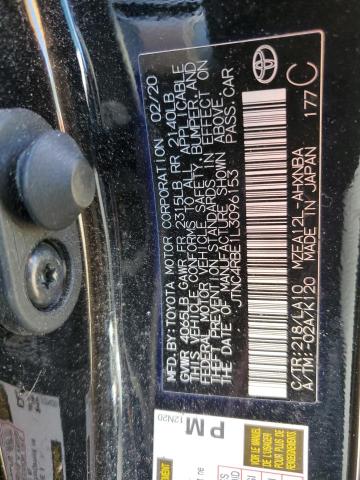 2020 TOYOTA COROLLA XS - JTNC4RBE1L3096153