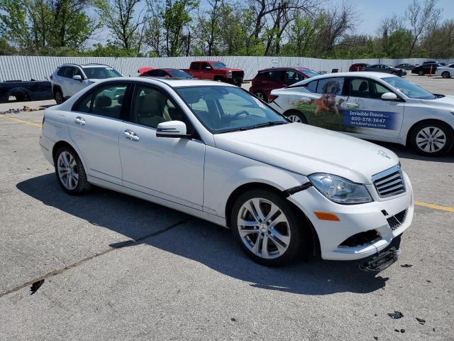 Vin: wddgf8ab7eg158108, lot: 52400515, mercedes-benz c-class 300 4matic 20144
