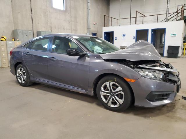 Vin: 19xfc2f59ge016439, lot: 53444075, honda civic lx 20164