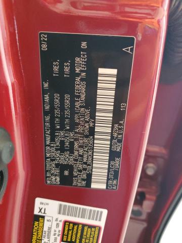 2022 TOYOTA HIGHLANDER 5TDLZRAH3NS135604