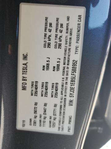 2020 TESLA MODEL 3 - 5YJ3E1EB5LF588952