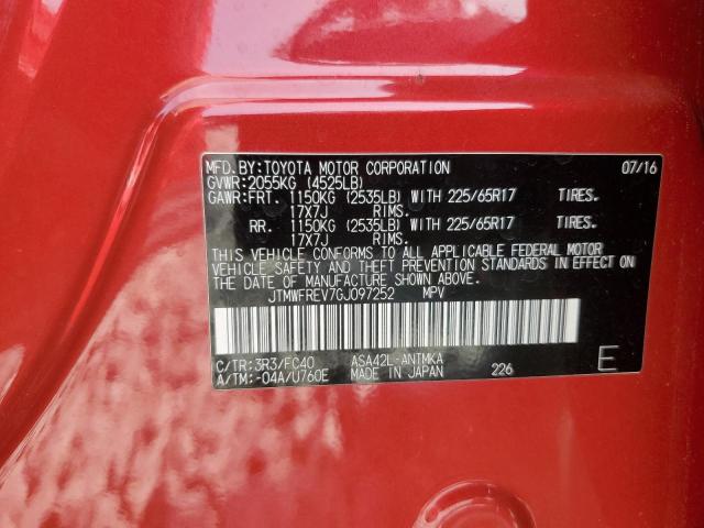 2016 TOYOTA RAV4 XLE - JTMWFREV7GJ097252