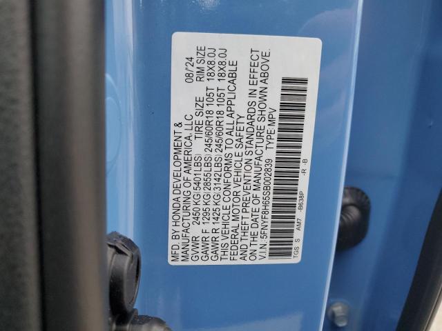 2025 HONDA PASSPORT T - 5FNYF8H65SB002839