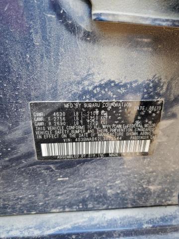 2020 SUBARU LEGACY 4S3BWAB62L3002544