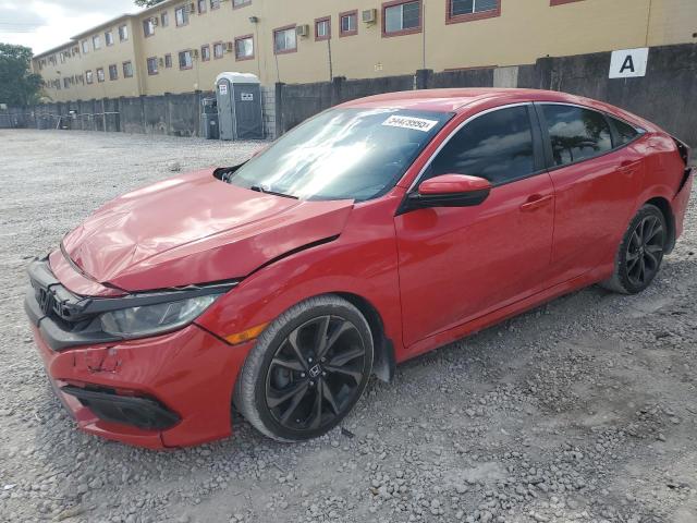 Vin: 2hgfc2f87lh537167, lot: 54429995, honda civic sport 2020 img_1