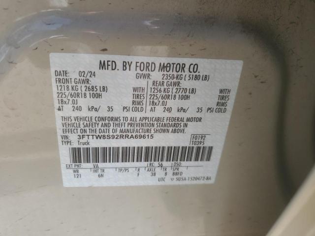 2024 FORD MAVERICK L 3FTTW8S92RRA69615
