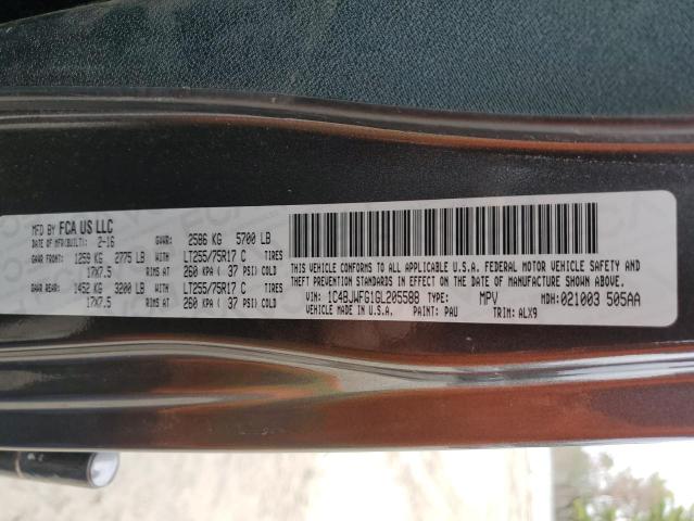 2016 JEEP WRANGLER U - 1C4BJWFG1GL205588