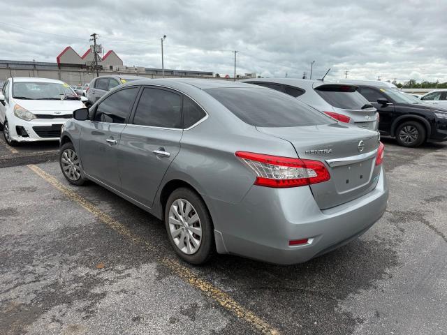 NISSAN SENTRA S 2013 gray sedan 4d gas 3N1AB7AP0DL777437 photo #4