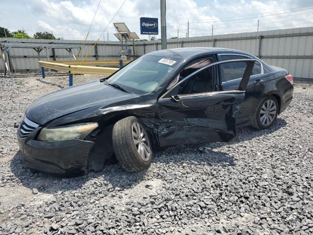 HONDA ACCORD EXL 2011 black  gas 1HGCP2F89BA036432 photo #1