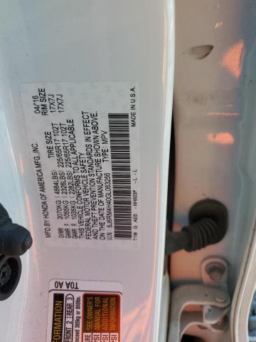 2016 HONDA CR-V SE - 5J6RM4H40GL063256