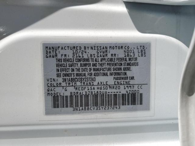 2025 NISSAN SENTRA SV - 3N1AB8CV3SY237243