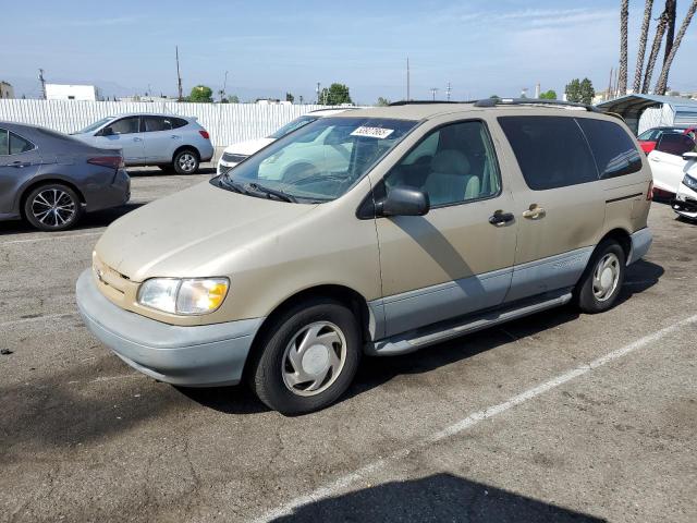 TOYOTA SIENNA LE 1998 tan  gas 4T3ZF13C2WU073697 photo #1