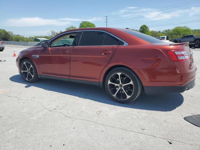 FORD TAURUS SEL 2014 red  gas 1FAHP2E8XEG130980 photo #3