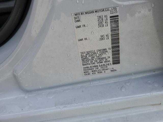 2024 NISSAN ALTIMA SR - 1N4BL4CV6RN348261