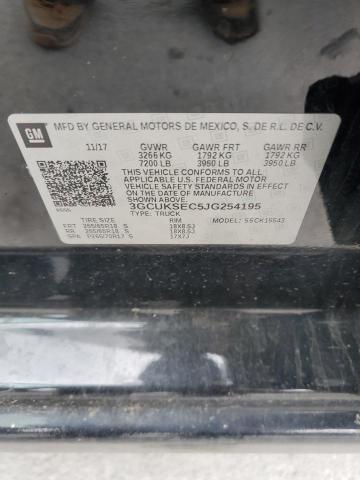 2018 CHEVROLET SILVERADO - 3GCUKSEC5JG254195
