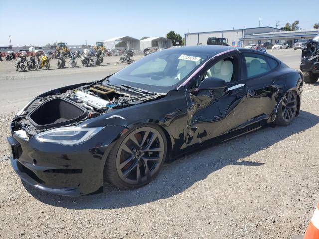 TESLA MODEL S 2022 black  electric 5YJSA1E69NF460808 photo #1
