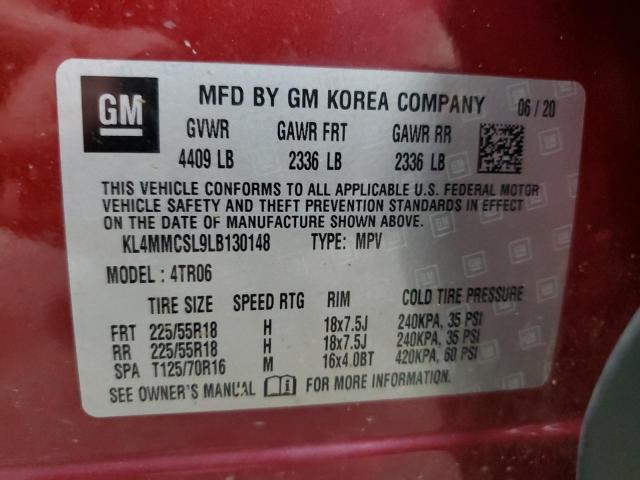2020 BUICK ENCORE GX KL4MMCSL9LB130148