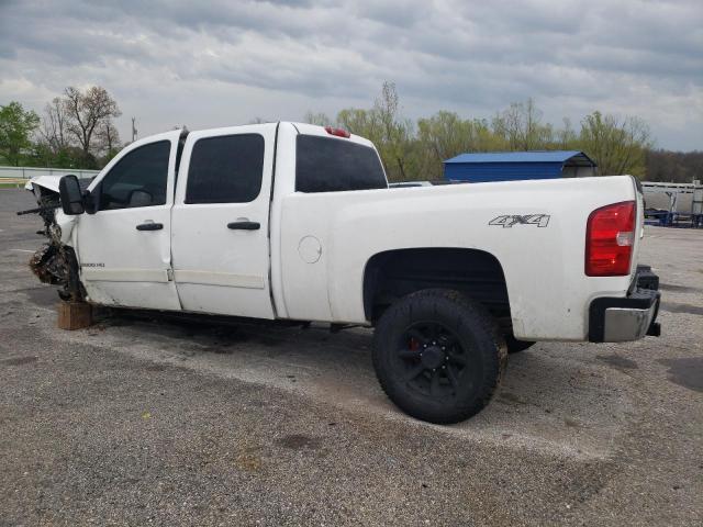 CHEVROLET SILVERADO 2008 white crew pic diesel 1GCHK23638F143431 photo #3