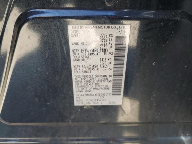 2016 NISSAN PATHFINDER - 5N1AR2MM8GC632977
