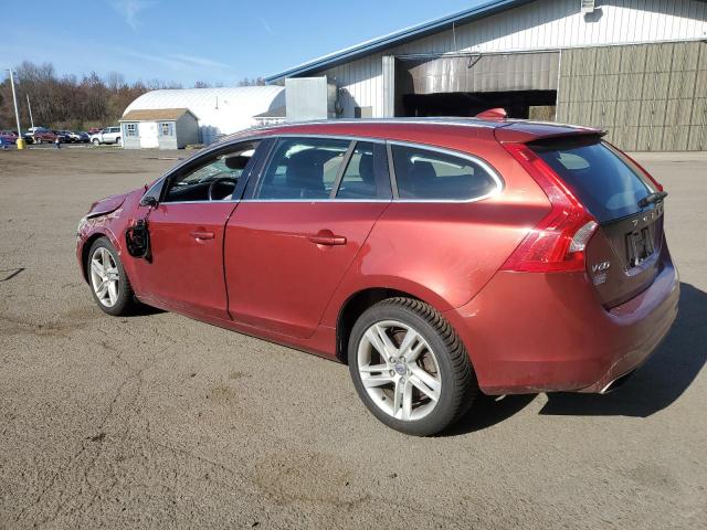 VOLVO V60 PREMIE 2015 red  gas YV126MEB1F1190753 photo #3