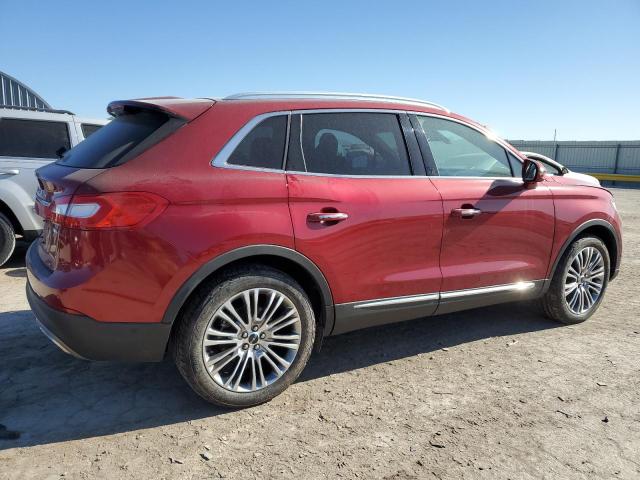 Vin: 2lmpj8lr3gbl27943, lot: 52963805, lincoln mkx reserve 20163