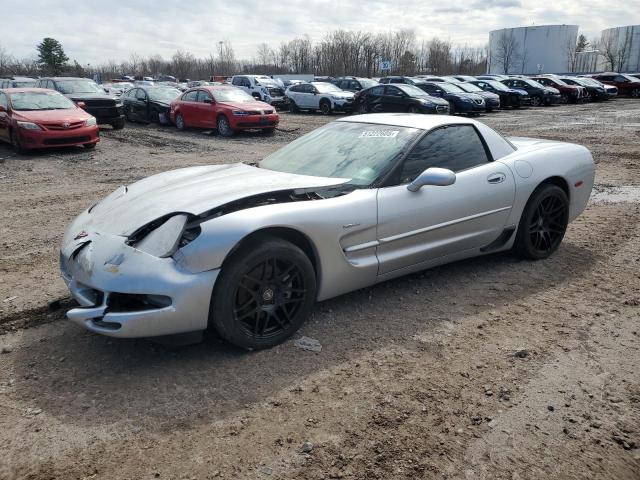 CHEVROLET CORVETTE Z 2001 silver  gas 1G1YY12S215102980 photo #1