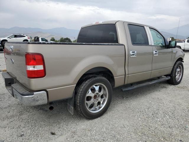 FORD F150 SUPER 2004 beige crew pic gas 1FTRW12W74KC72049 photo #4