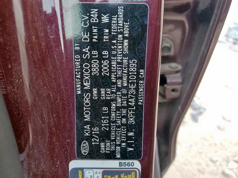 2017 KIA FORTE LX - 3KPFL4A73HE101895