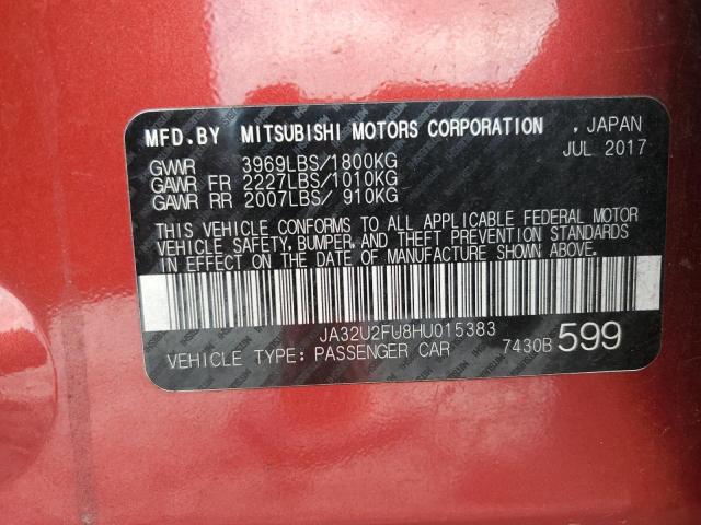 2017 MITSUBISHI LANCER ES JA32U2FU8HU015383