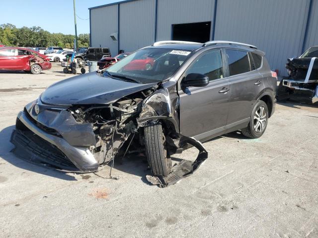 TOYOTA RAV4 LE 2018 gray  gas JTMZFREV6JJ723149 photo #1