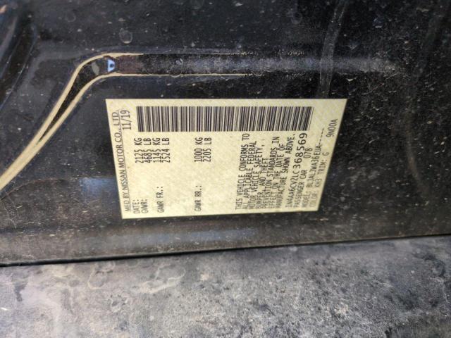 2020 NISSAN MAXIMA SV 1N4AA6CV2LC368569