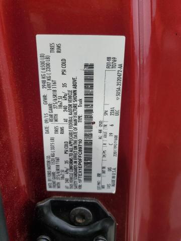 2015 FORD F150 SUPER - 1FTEX1EP0FFC89710