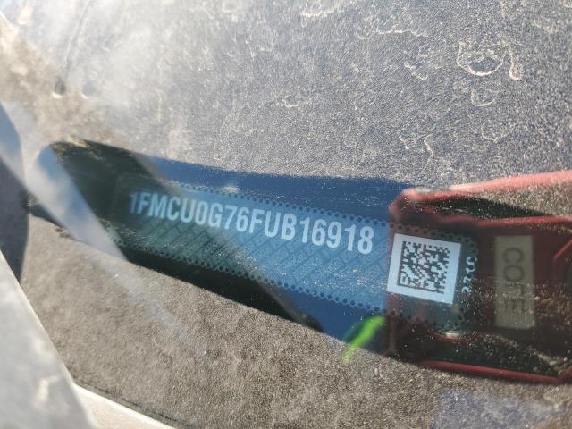 2015 FORD ESCAPE SE - 1FMCU0G76FUB16918