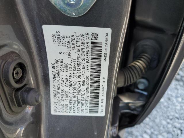 2021 HONDA CIVIC LX - 2HGFC2F69MH534092