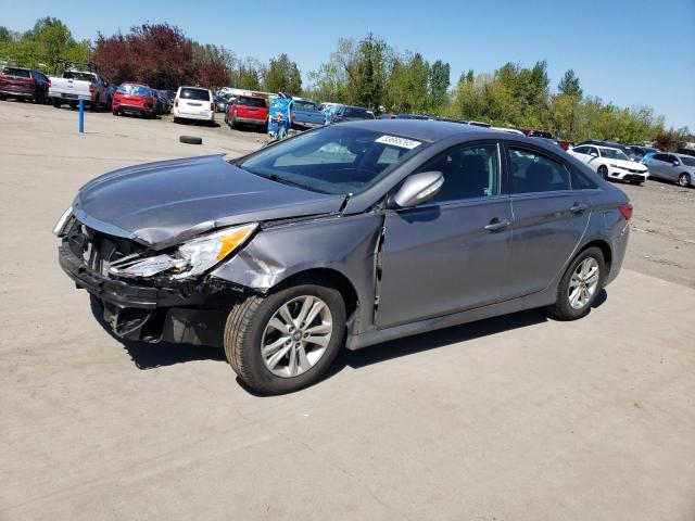 HYUNDAI SONATA GLS 2014 gray  gas 5NPEB4AC5EH915064 photo #1