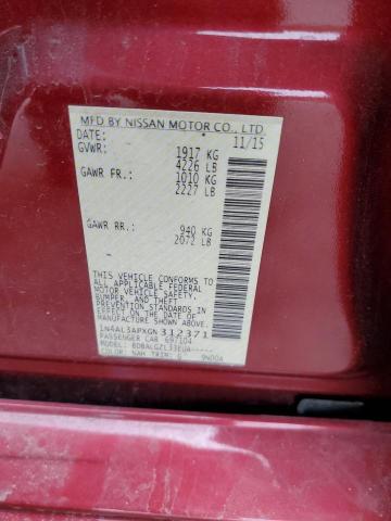 2016 NISSAN ALTIMA 2.5 - 1N4AL3APXGN312371