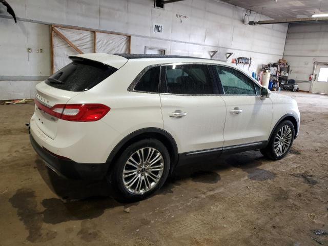 Vin: 2lmtj8lr1gbl61457, lot: 52994305, lincoln mkx reserve 20163