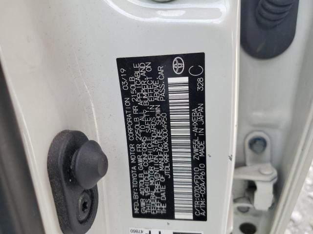 2019 TOYOTA PRIUS - JTDL9RFUXK3004950