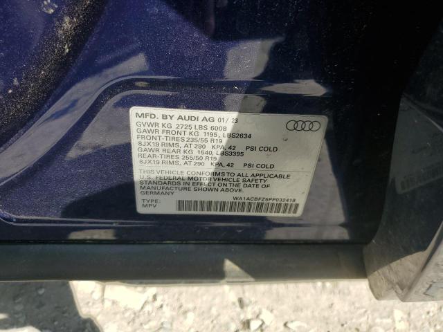 2023 AUDI Q4 E-TRON WA1ACBFZ5PP032418