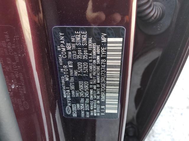 2024 HYUNDAI PALISADE C - KM8R7DGE3RU737478