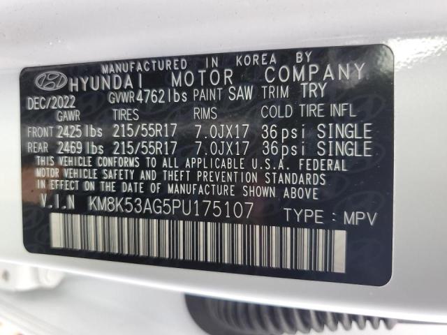 2023 HYUNDAI KONA LIMIT - KM8K53AG5PU175107