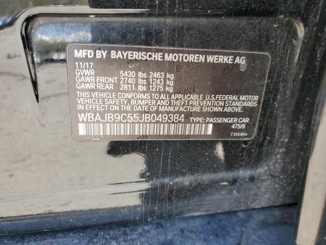 2018 BMW M550XI - WBAJB9C55JB049384