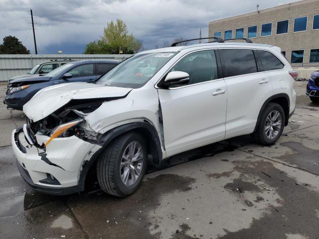 Vin: 5tdjkrfh8fs216880, lot: 55121555, toyota highlander xle 2015 img_1