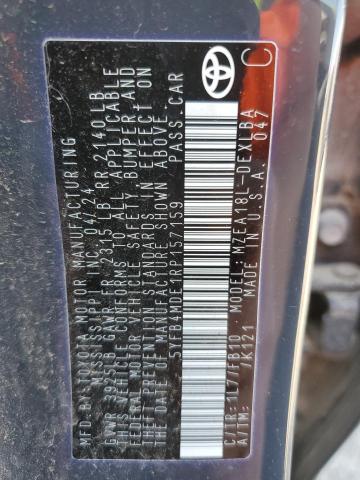 2024 TOYOTA COROLLA LE - 5YFB4MDE1RP157159