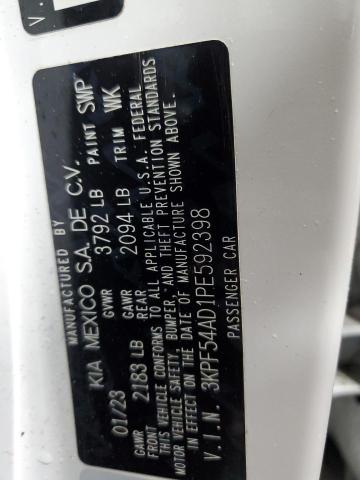 2023 KIA FORTE GT L 3KPF54AD1PE592398