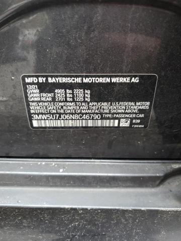 2022 BMW M340I 3MW5U7J06N8C46790