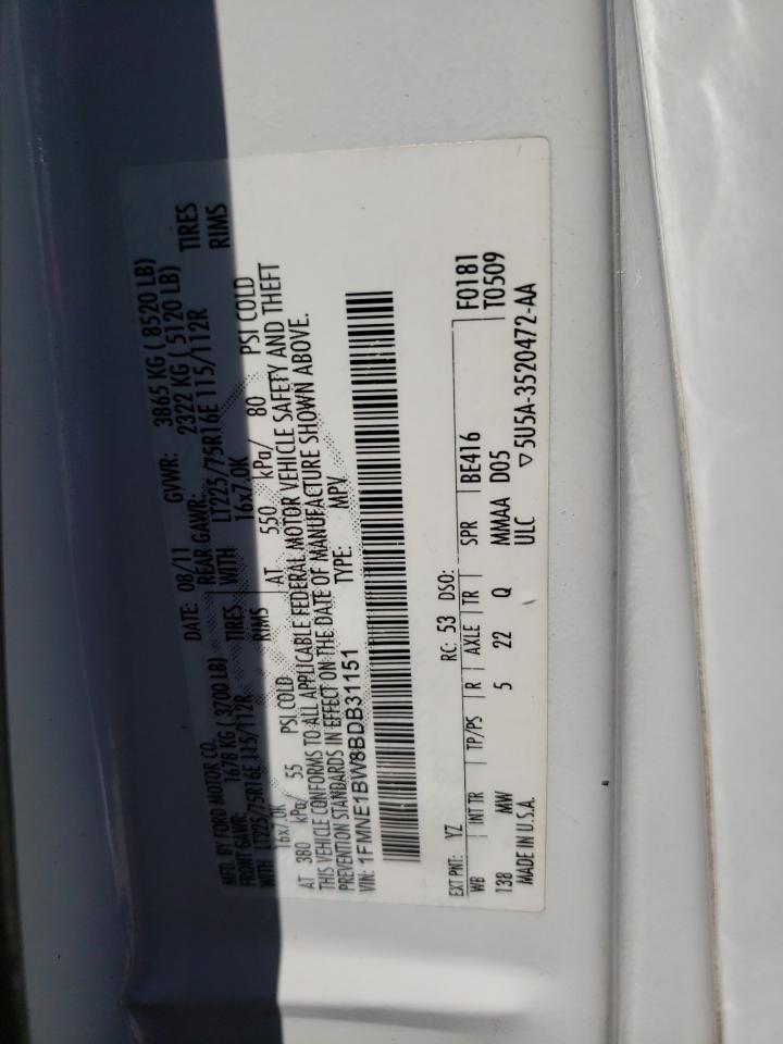 FORD ECONOLINE E150 WAGON