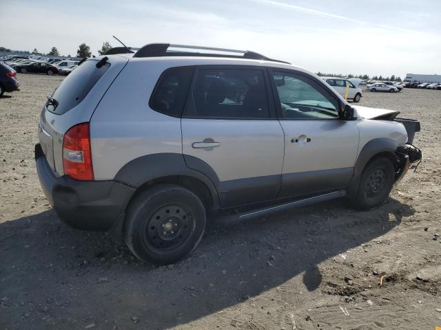 HYUNDAI TUCSON GLS 2006 silver 4dr spor gas KM8JN12D66U380292 photo #4
