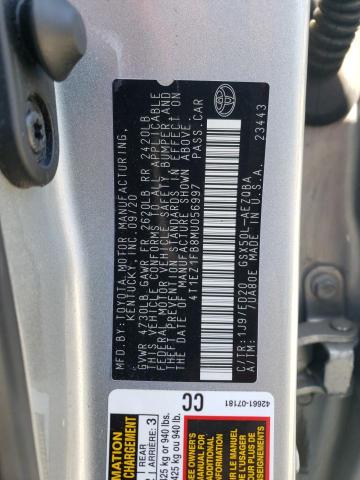 2021 TOYOTA AVALON NIG - 4T1EZ1FB8MU056997