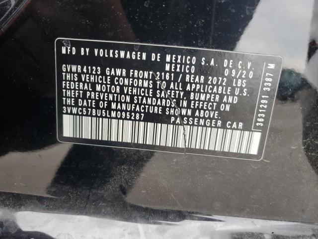 2020 VOLKSWAGEN JETTA S - 3VWC57BU5LM095287